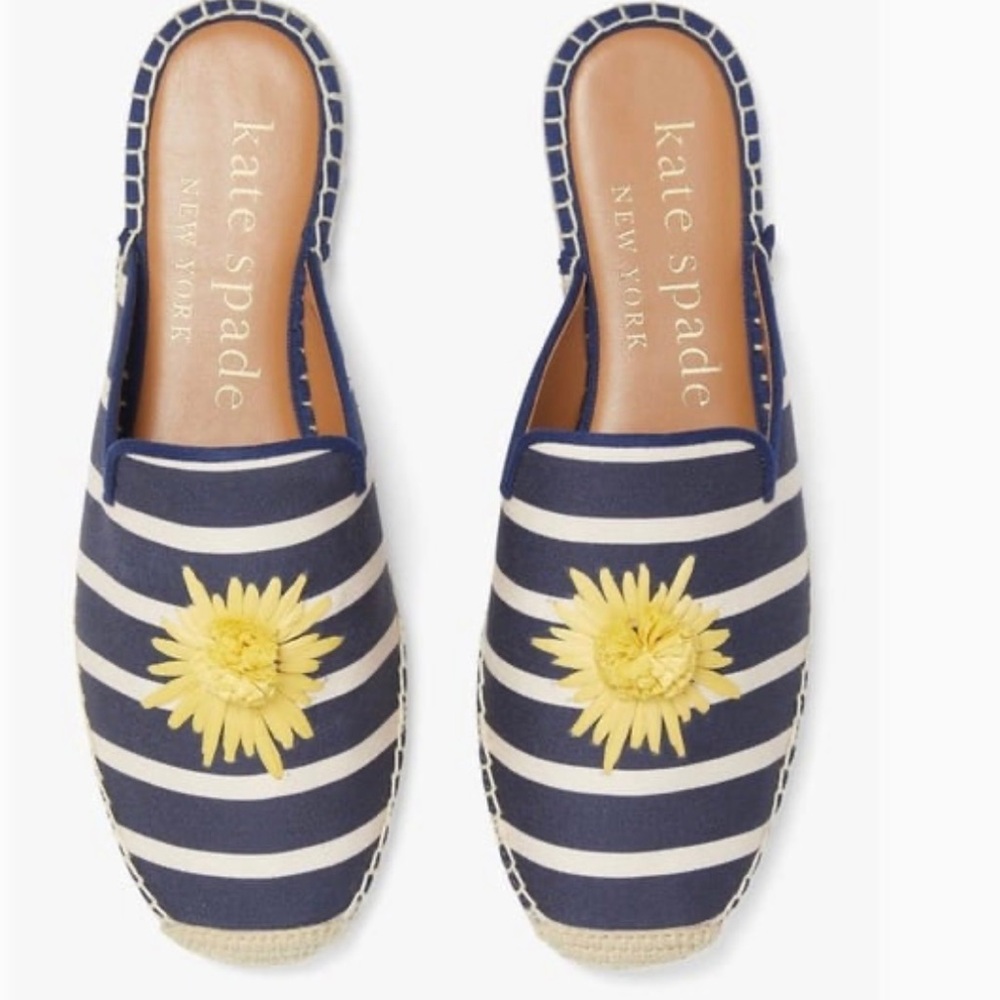 Kate Spade Navy Striped Women's Shoes